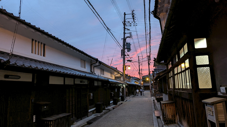 今井町の道路事情
